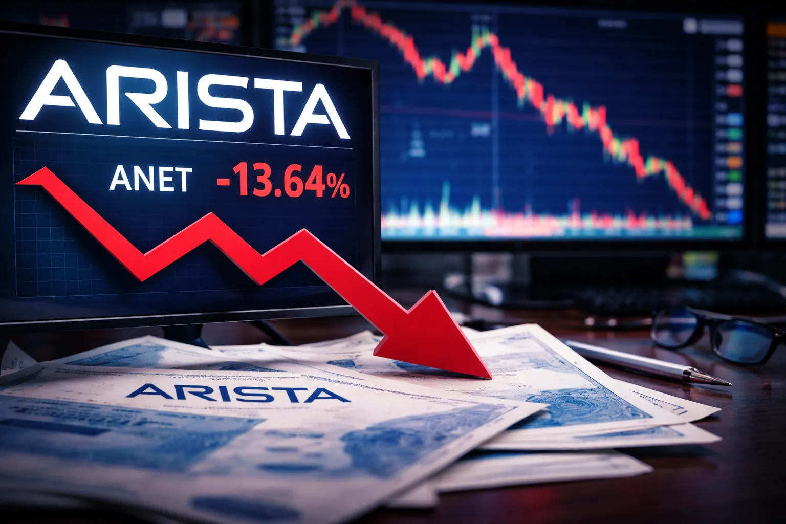 أسهم Arista تتراجع بعد إعلان شراكة ميتا وNvidia بسبب مخاوف من المنافسة في الشبكات