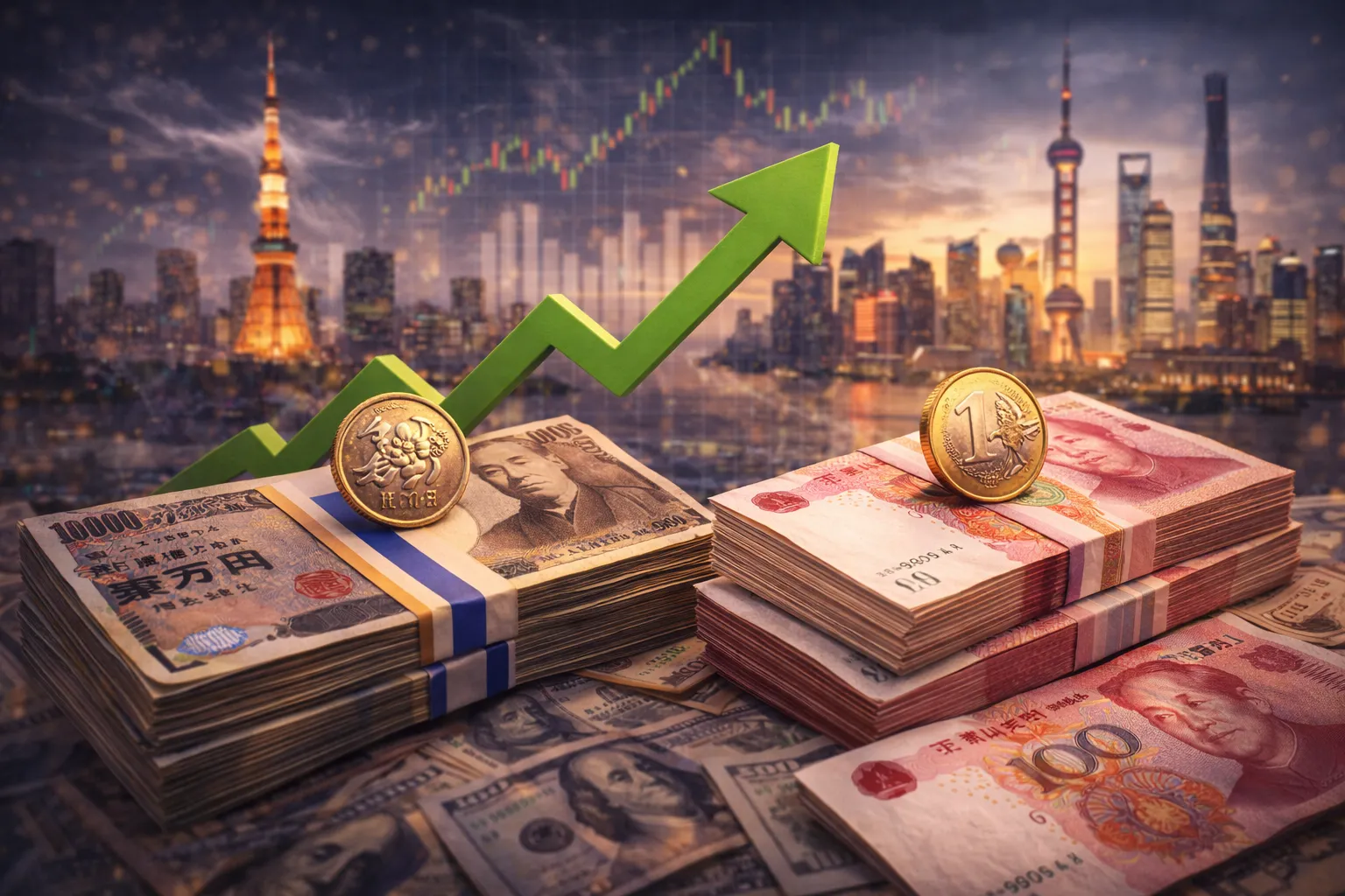 الآسيوية تسترد أنفاسها: الين يثبت أقدامه واليوان يبلغ ذروة عامين أمام الدولار