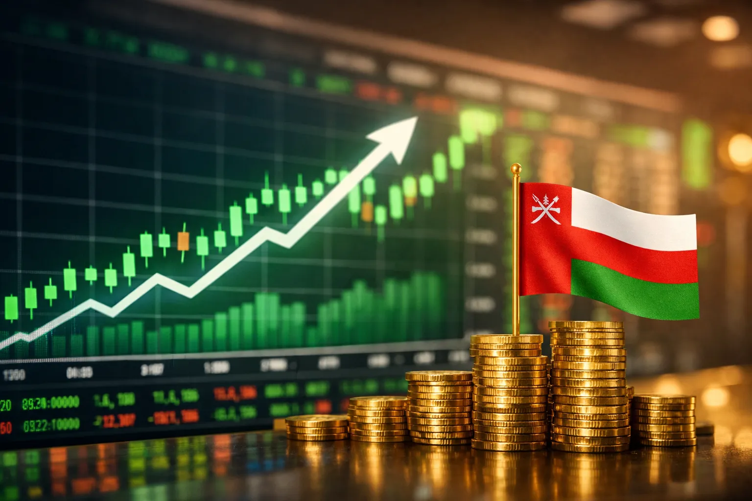 أسهم عُمان على أعتاب أفضل أداء أسبوعي منذ 2014 وسط تطلعات لترقية السوق إلى ناشئة