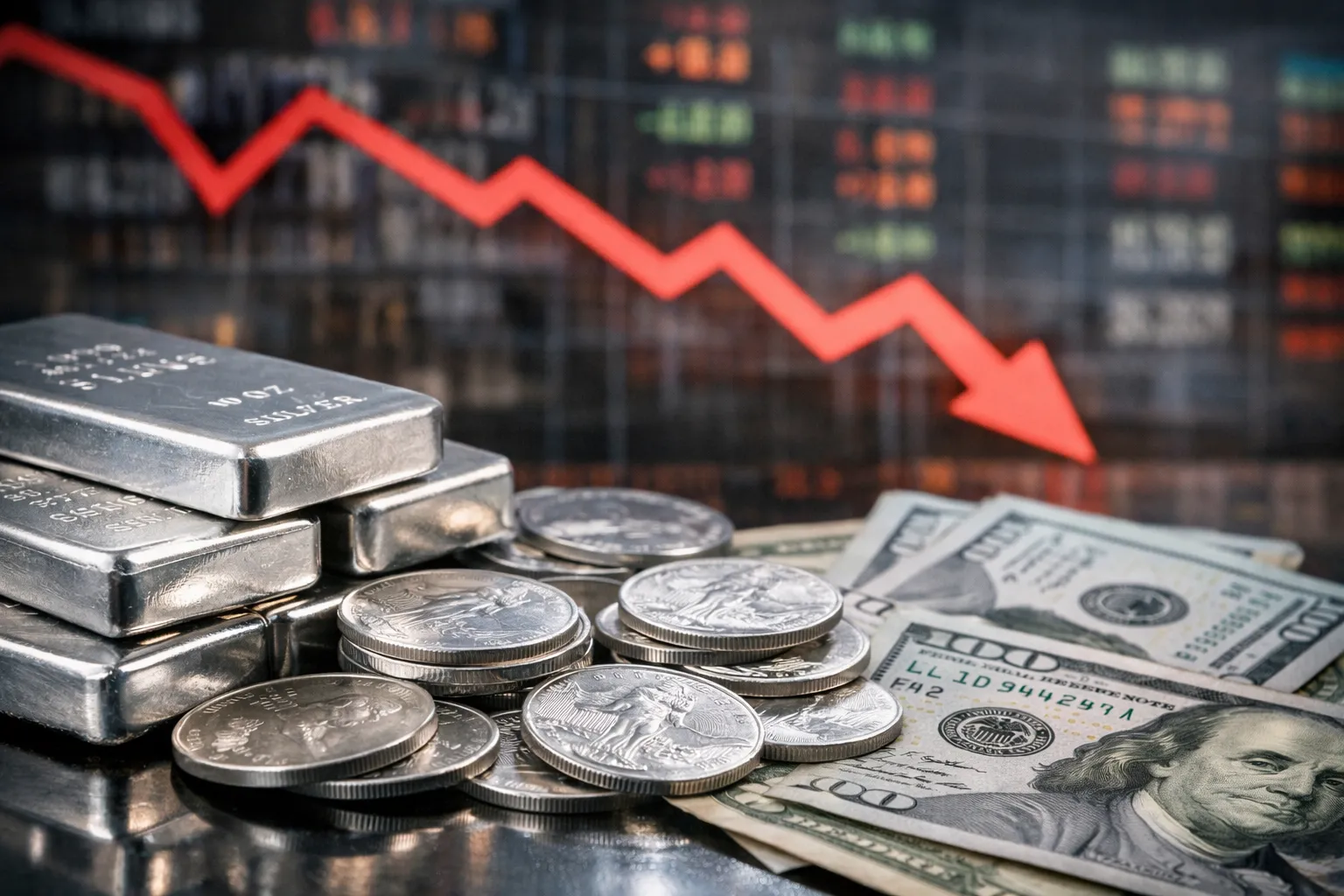 تقلبات عالمية تضغط على أسعار الفضة في مصر مع تراجع الدولار