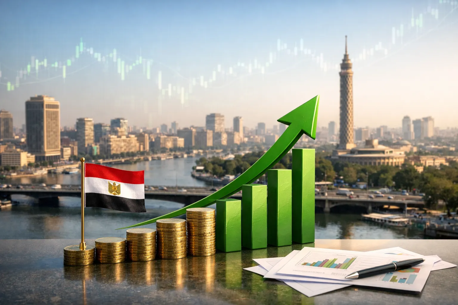 الأسهم المصرية تحقق أداء متميز وسط تعزيز ثقة المستثمرين بالإصلاحات الاقتصادية