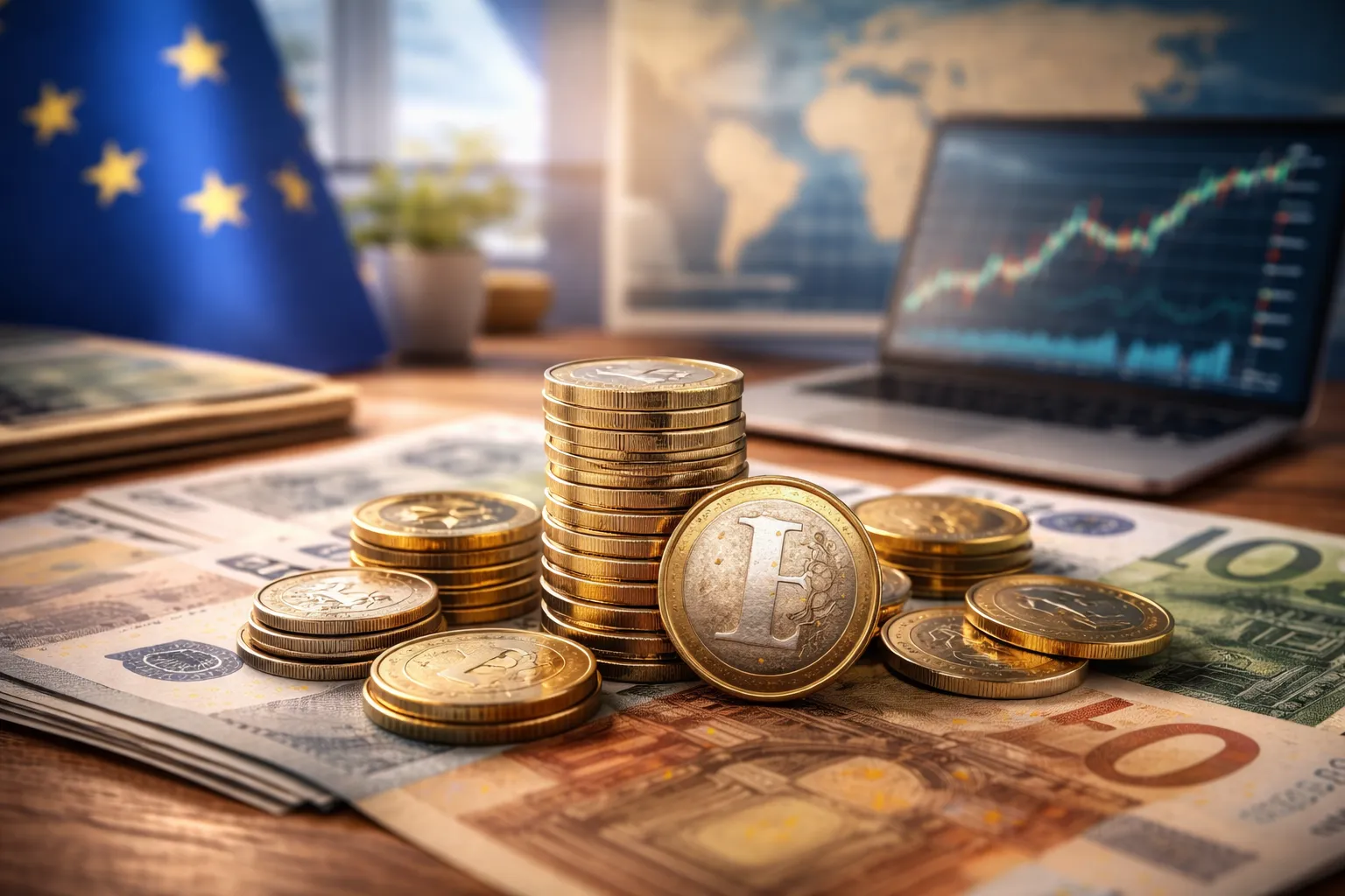 تحرك وزراء مالية الاتحاد الأوروبي لتعزيز مكانة اليورو عالميًا في ظل تقلبات السوق
