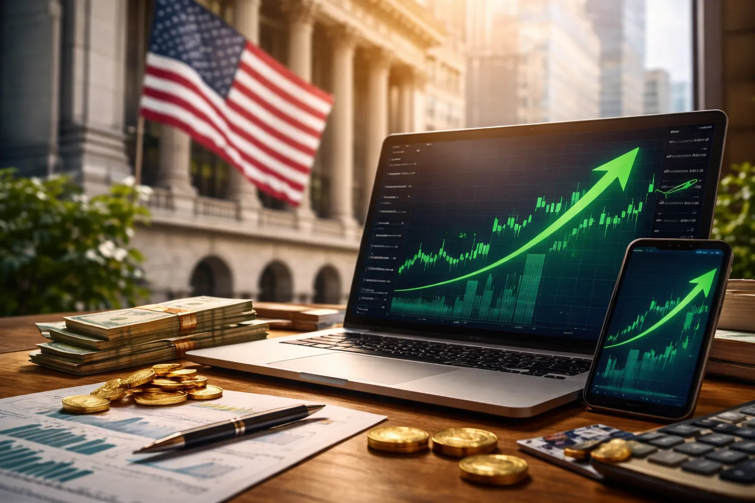 انتعاش أسواق الأسهم الأميركية: كيف تدعم البيانات الاقتصادية القوية رغم تشديد الفيدرالي؟