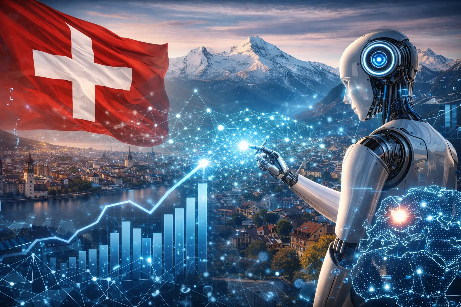 Switzerland Emerges as Europe’s AI Powerhouse: Productivity Gains Outpace Peers
