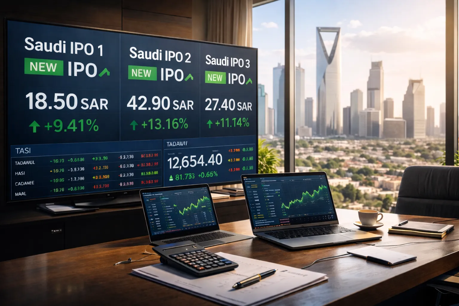 التوازن الحذر في السوق السعودية وسط تزايد الطروحات العامة الجديدة وانتظار المحفزات الاقتصادية