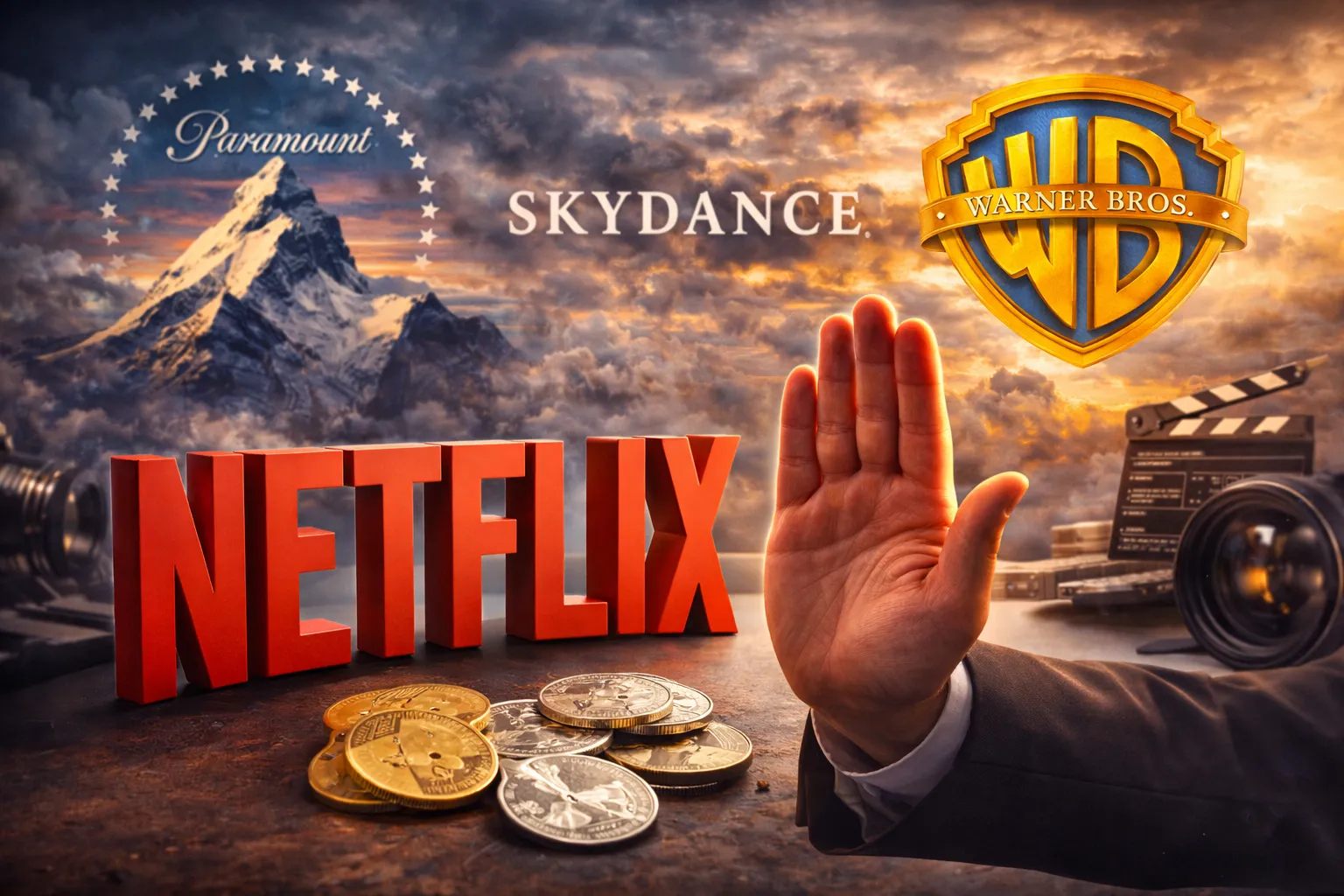 نيتفليكس ترفض مجاراة عرض باراماونت سكاي دانس لـ Warner Bros
