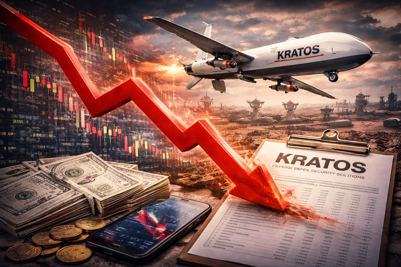 سهم Kratos Defense ينخفض بعد طرح أسهم بقيمة مليار دولار