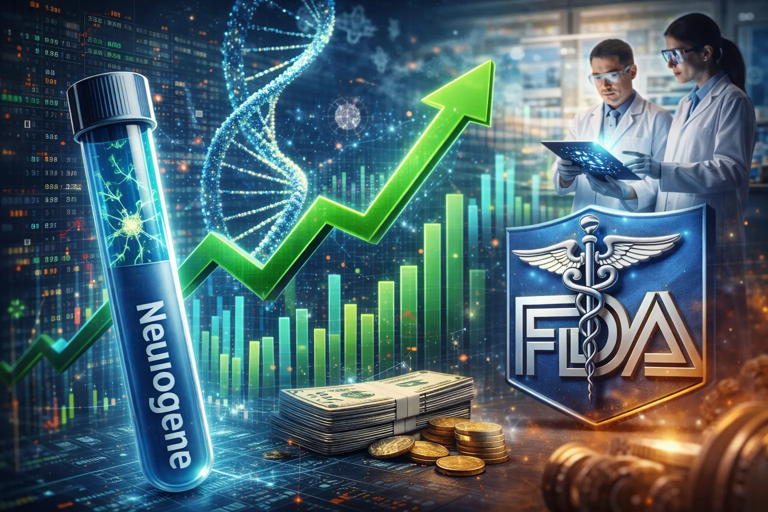 أسهم Neurogene ترتفع 30% بعد حصولها على تصنيف العلاج الاختراقي من إدارة الغذاء والدواء