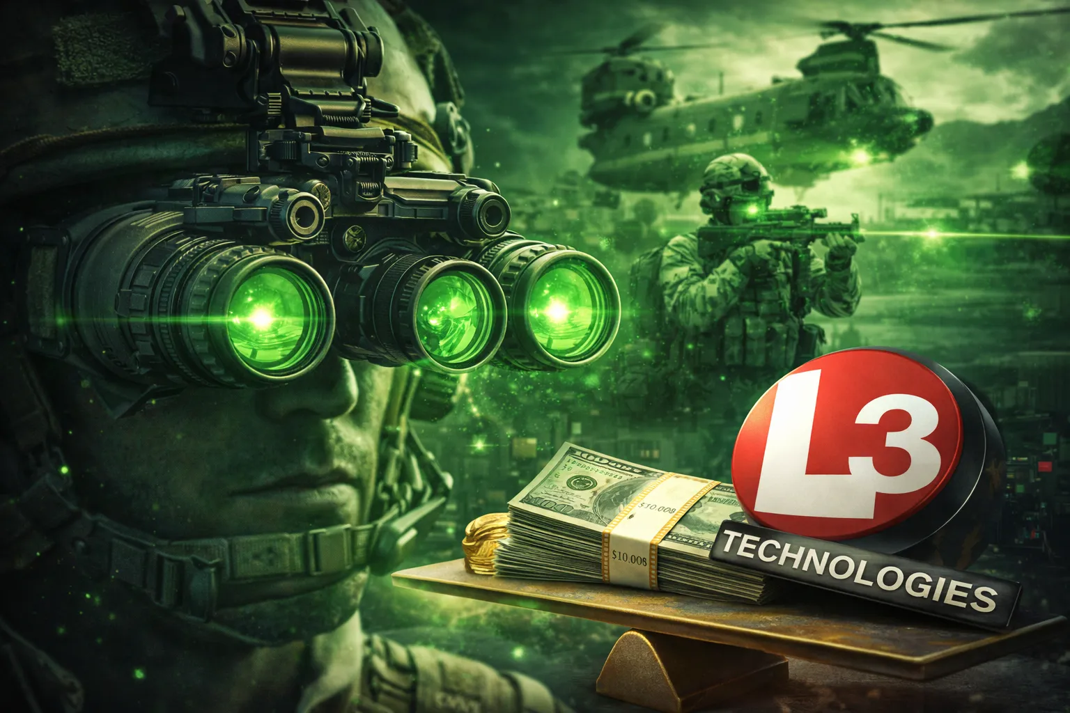 L3 Technologies تفوز بعقد بقيمة 466 مليون دولار لأجهزة الرؤية الليلية