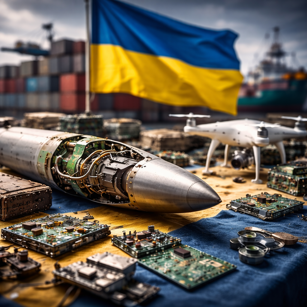 Ukraine sanctions Russian missile suppliers