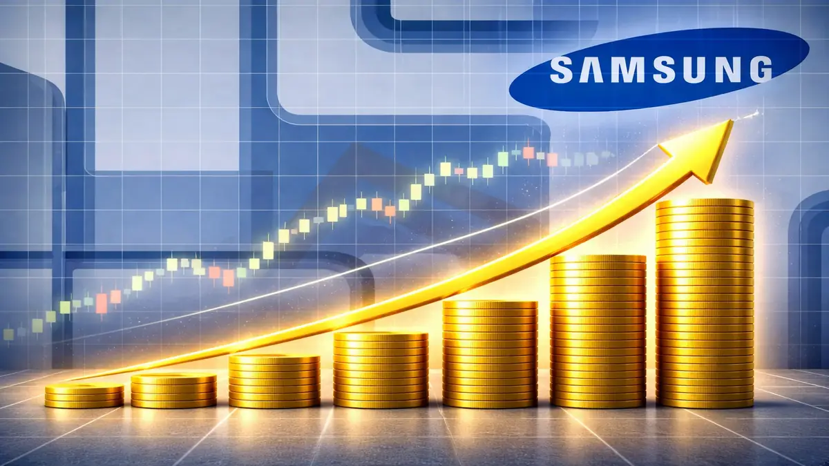 أرباح سامسونج تقفز 160% بفضل طفرة رقائق الذكاء الاصطناعي.