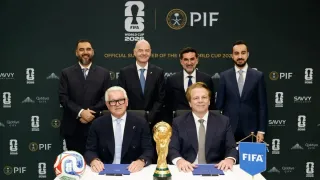 شراكة استراتيجية بين صندوق الاستثمارات السعودي والفيفا لكأس العالم 2026