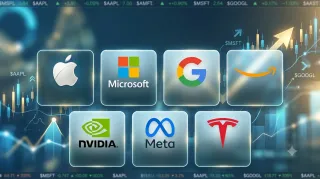 فقدوا أكثر من 2 تريليون خلال يونيو ..القيمة السوقية للعظماء السبعة تتراجع بضغط نفقات الذكاء الإصطناعي